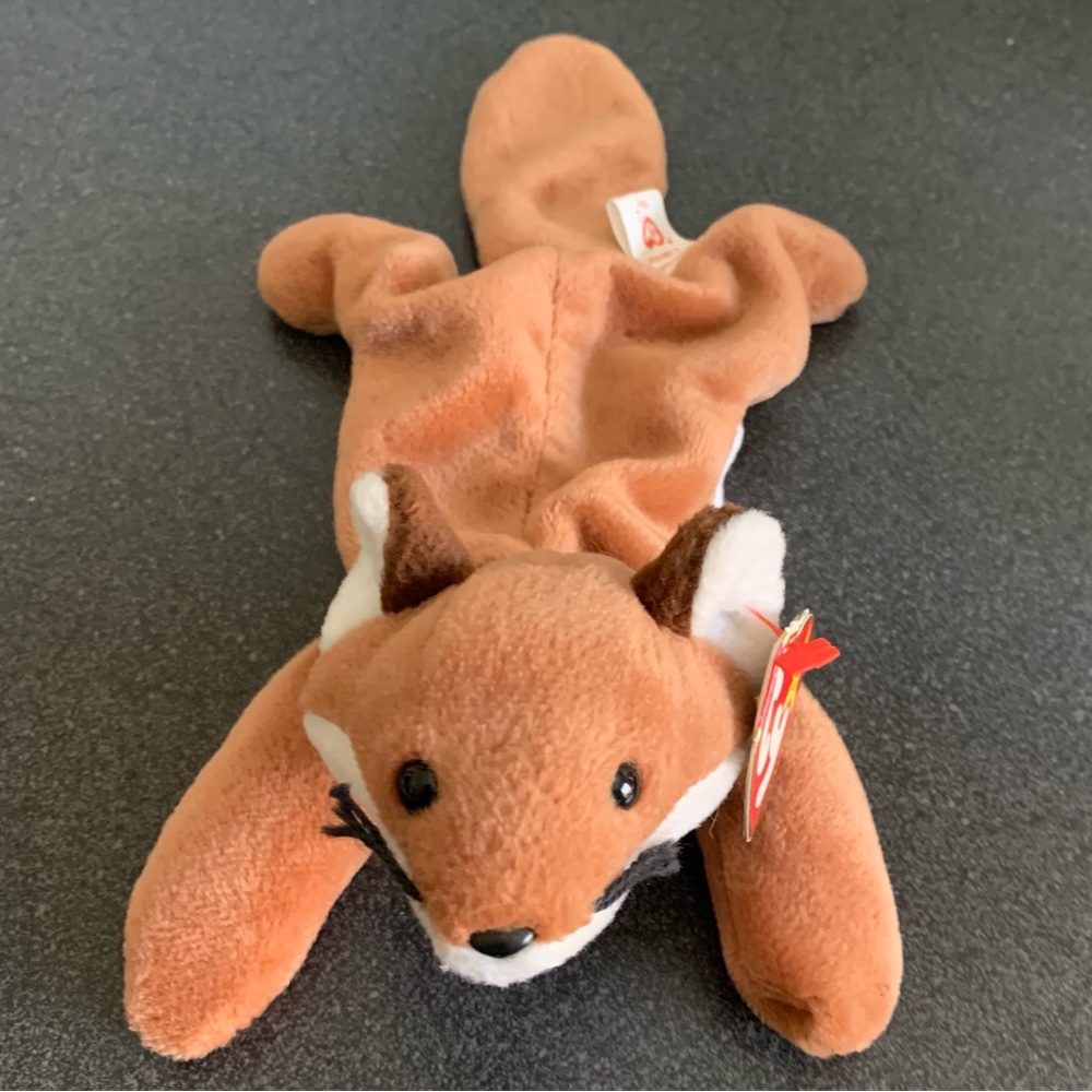 3/$12! Ty Beanie Baby - Sly the Fox - NWT!